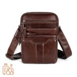 Genuine Leather Messenger Sling Bag